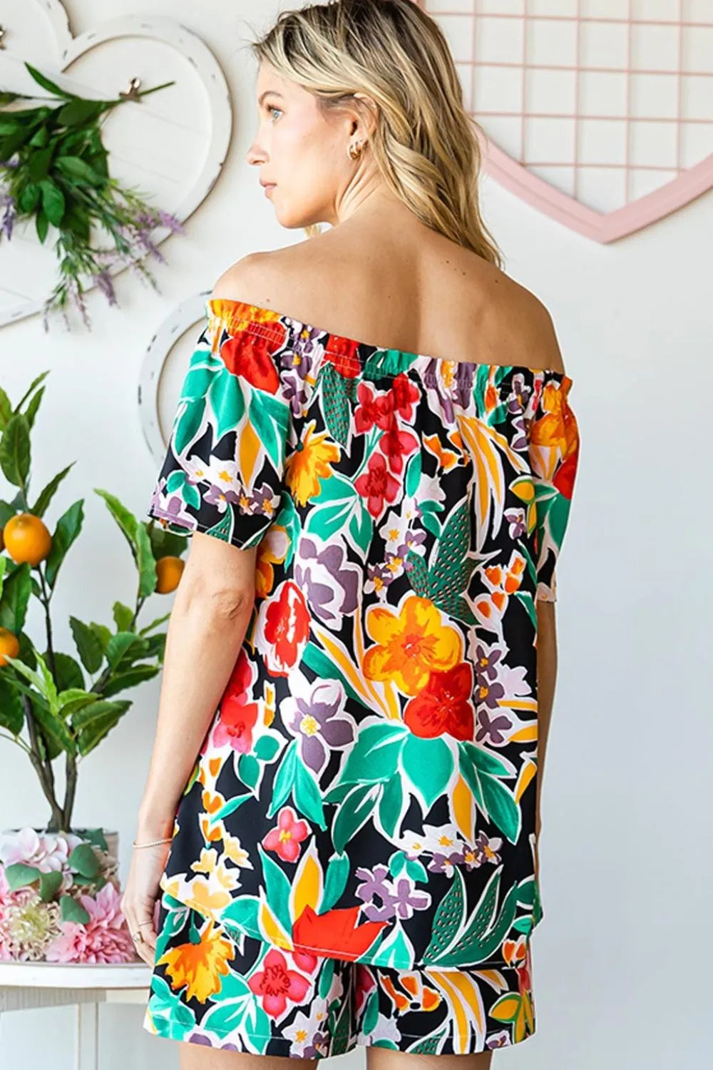 Cotton Bleu by Nu Label Floral Off-Shoulder Top ab96bf8d-3639-450b-8043-165b30d808b3-Max