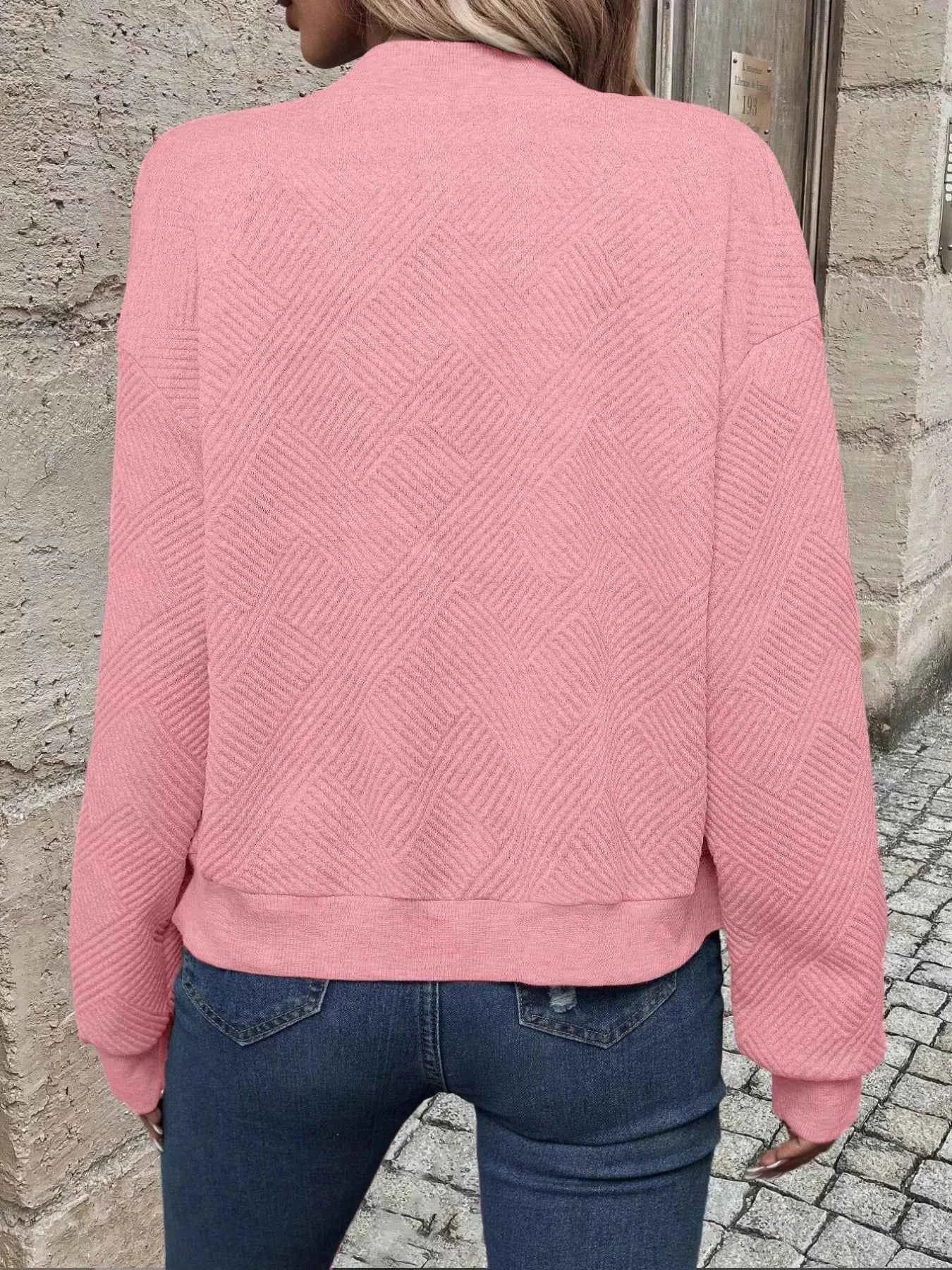 Full Size Textured Knit Zip-Up Jacket Plus Size abbca4a4-1137-41e2-a351-7705d6854718-Max-Origin