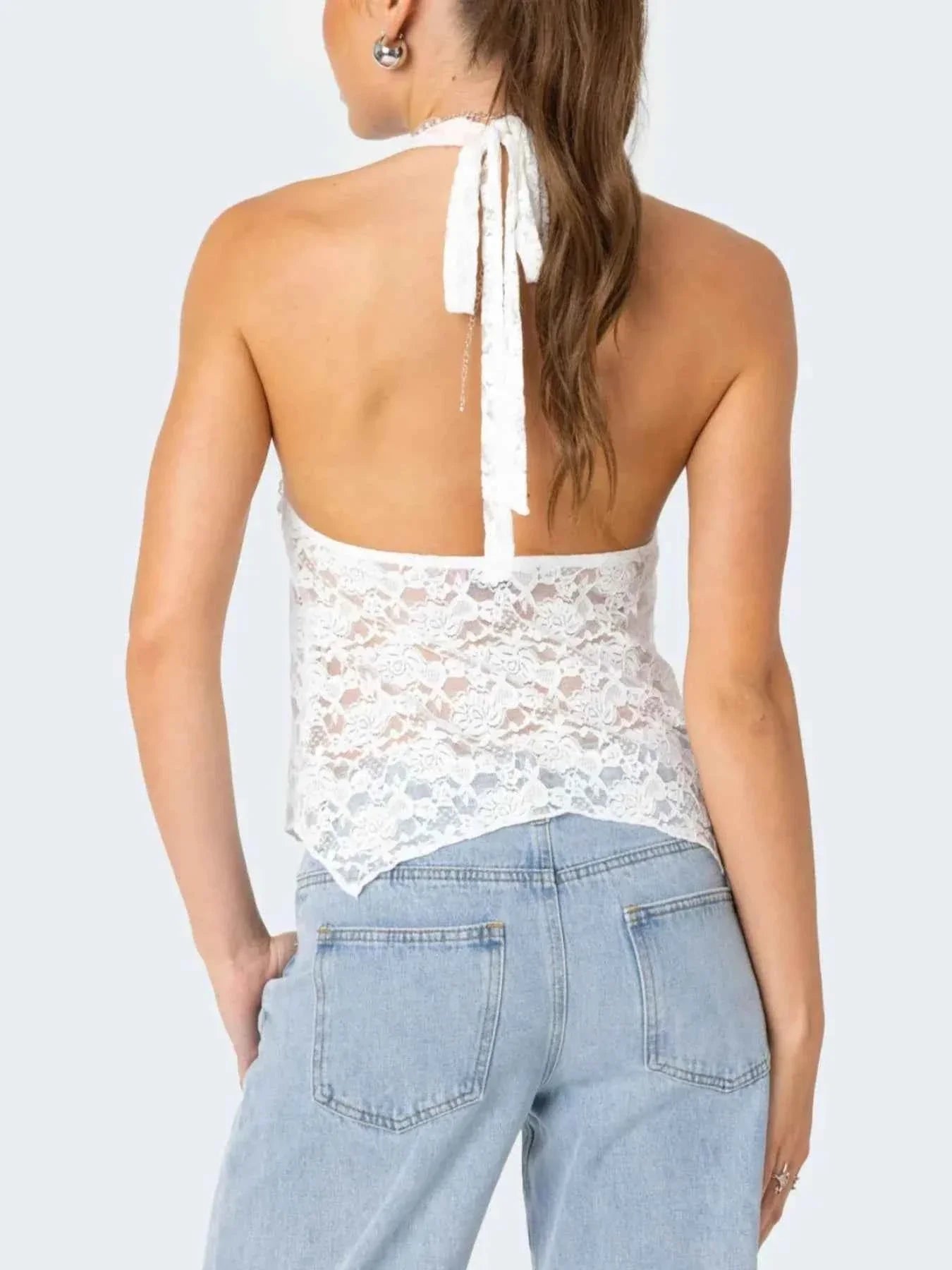 Lace Halter Neck Cami ac131db5-09fc-4201-bc2e-21e270caf61b-Max-Origin
