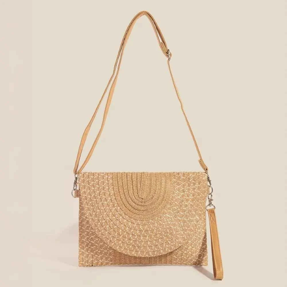 Fame Tight Woven Envelope Clutch Bag TA One Size ac1de21b11754fee8cd6cd44ff32713f-Max-Origin