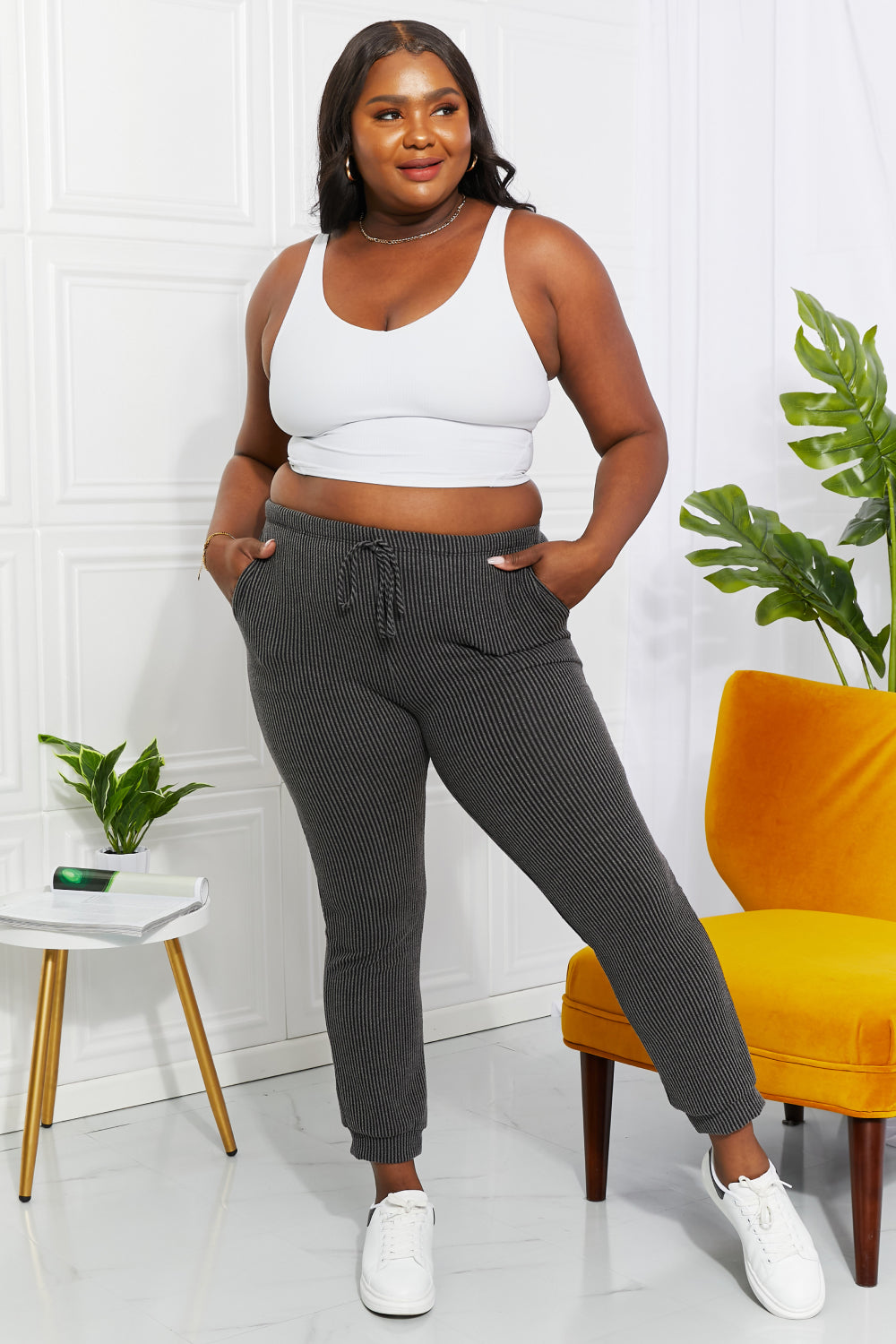 Blumin Apparel Full Size Easy Living Ribbed Joggers ac3f4e02885a47ee882dc54ada06aafa-Max
