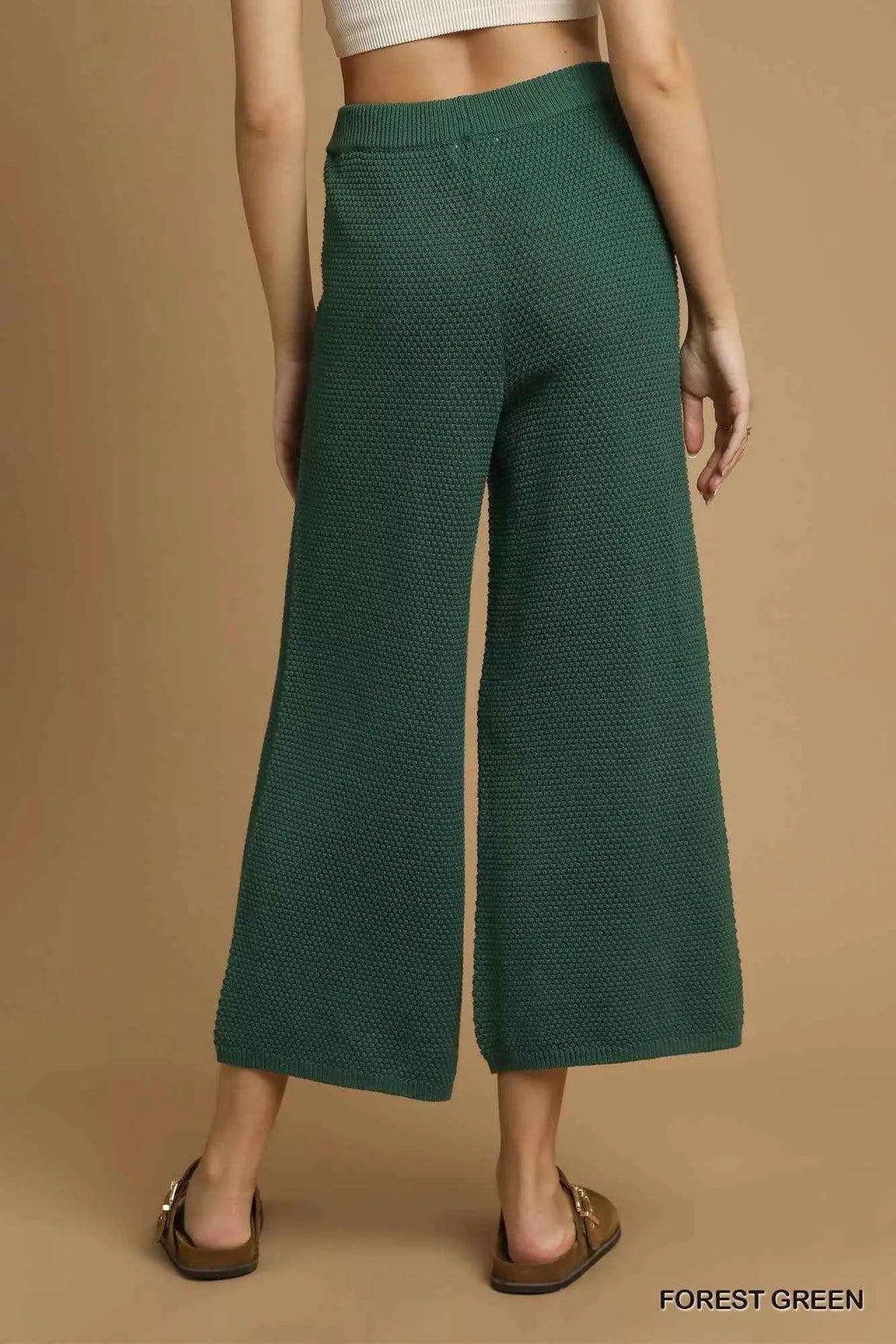 Umgee Textured Knit Wide Leg Pants ac4745ca-fc00-491c-b692-414576d82a91-Max-Origin