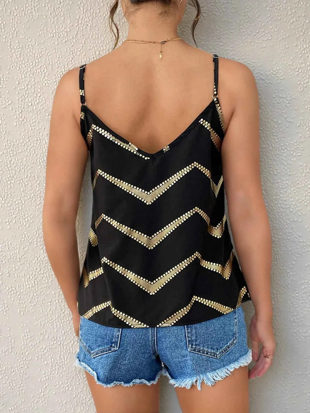 Chevron Pattern Cami ac735acd1e9146e58329960eec5cdeaa-Max-Origin