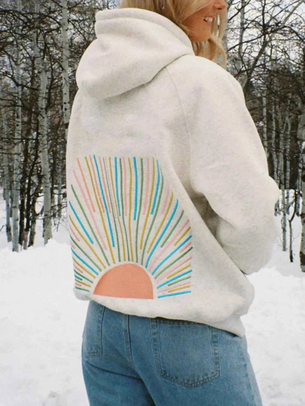 Sunrise Graphic Drawstring Hoodie ac870a1b-53a5-46e4-8c3e-a99ddb6131f3-Max-Origin