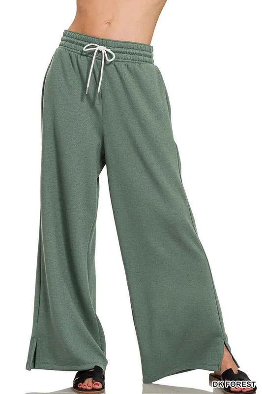 Zenana Scuba Drawstring Pants DK FOREST ac879d6269f344c2a1d9a6052ae6003c-Max-Origin