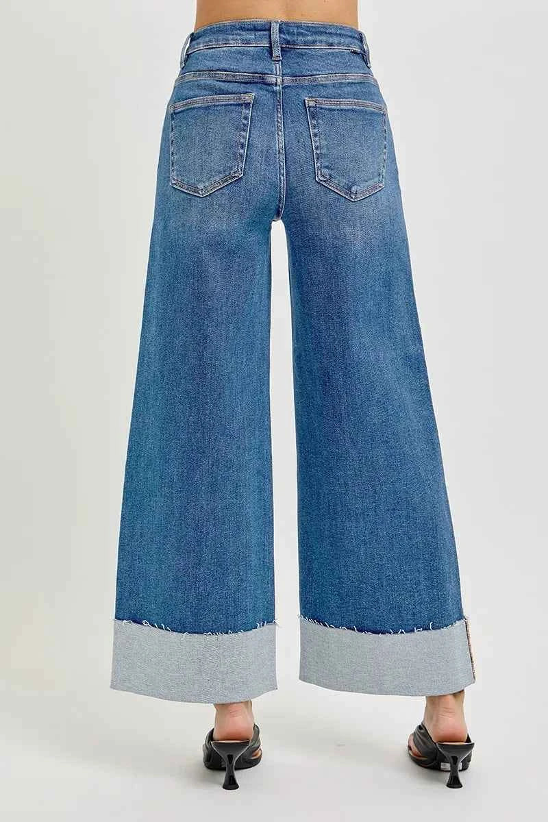 RISEN Full Size Tummy Control High Rise Crop Wide Cuffed Jeans Plus Size aca49d4eb58c4d89ba1ffe942efcea73-Max-Origin