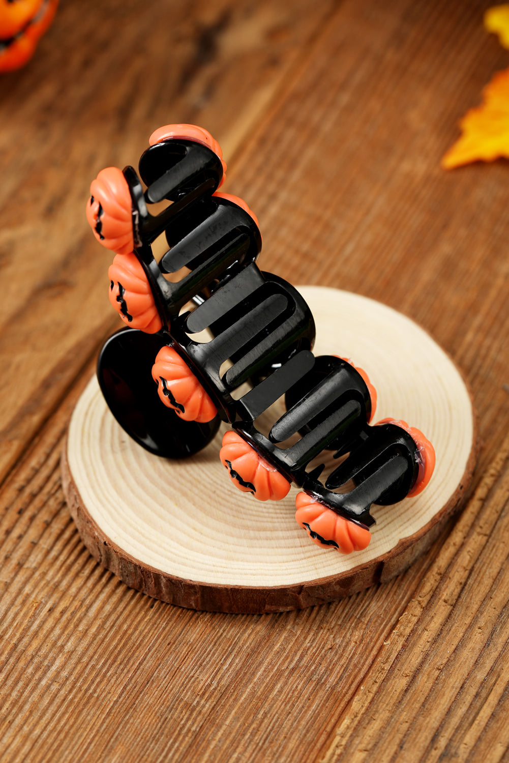 Russet Orange Halloween Pumpkin Hair Claw Clip acc00d25171b231f