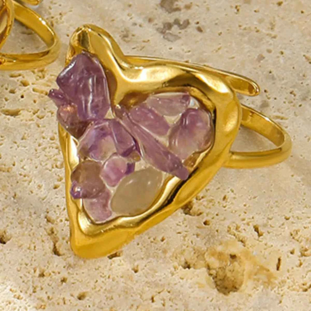 18K Gold-Plated Heart-Shaped Ring acc863f4-1b39-4278-a329-50cd0c19bc6a-Max-Origin
