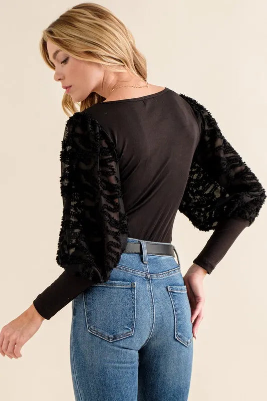 And The Why Textured Puff Sleeve Bodysuit ad1588efe6604a18abe433964d0498ad-Max-Origin