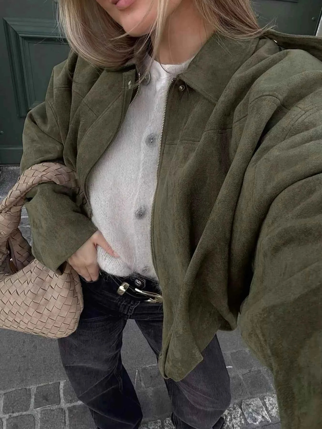 Zip Up Dropped Shoulder Jacket ad3e971c-4508-42ab-9125-41623ad8461a-Max-Origin