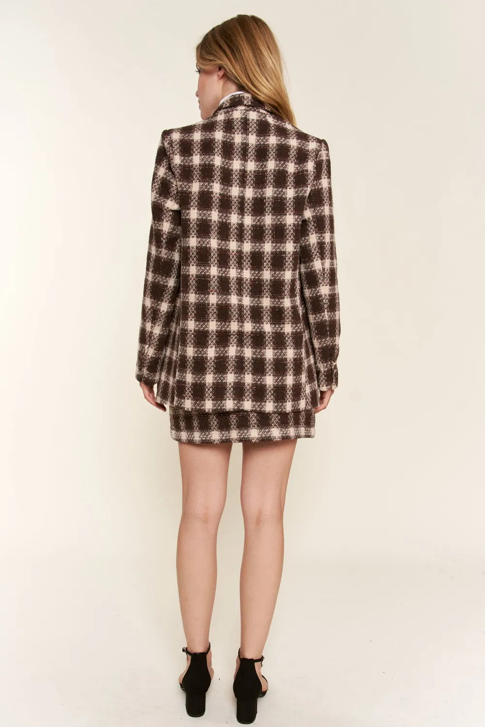 And The Why Full Size Plaid Brushed One Button Blazer adc39662-61d3-457f-b94f-020329d9b598-Max