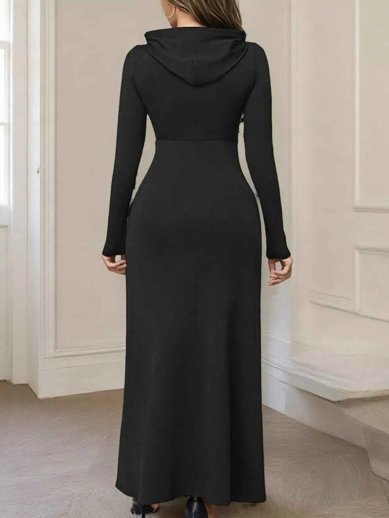 Drawstring Long Sleeve Hooded Maxi Dress ae03e9a3-012e-4c12-ad66-041fad42bb1b-Max-Origin