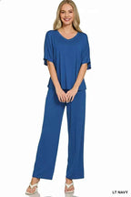 Zenana V-neck Oversized Top & Pants Set ae23bbf4-086a-4db4-af63-5cc4fb8facc8-Max-Origin
