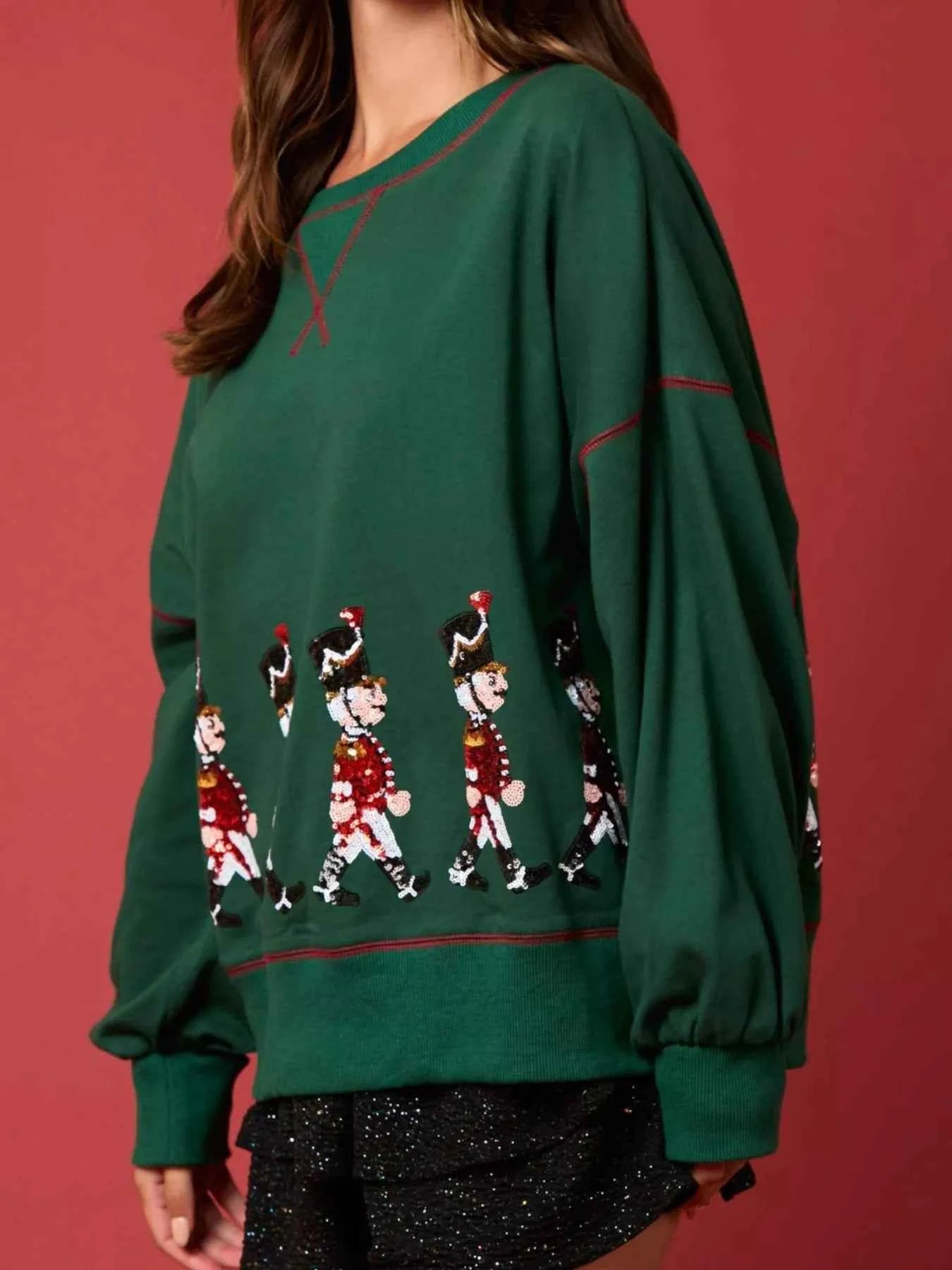 Christmas Marching Band Sequin Sweatshirt aec69b52-5751-418a-bae9-2b0a9adaf8dc-Max-Origin