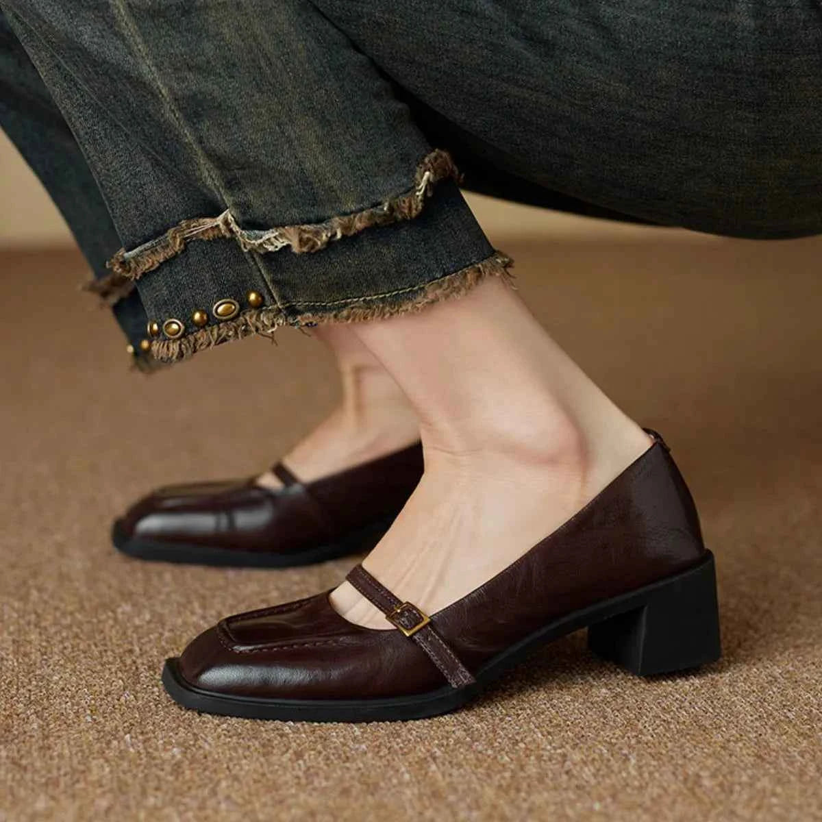 Square Toe Block Heels Pumps aeea3934-a8b7-4f2d-bce5-4d1779ed17bc-Max-Origin