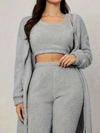 Fuzzy Tank Long Sleeve Cardigan and Pants 3-Piece Lounge Set af393f0a-69f0-4406-a841-6624cc4e4f8e-Max-Origin
