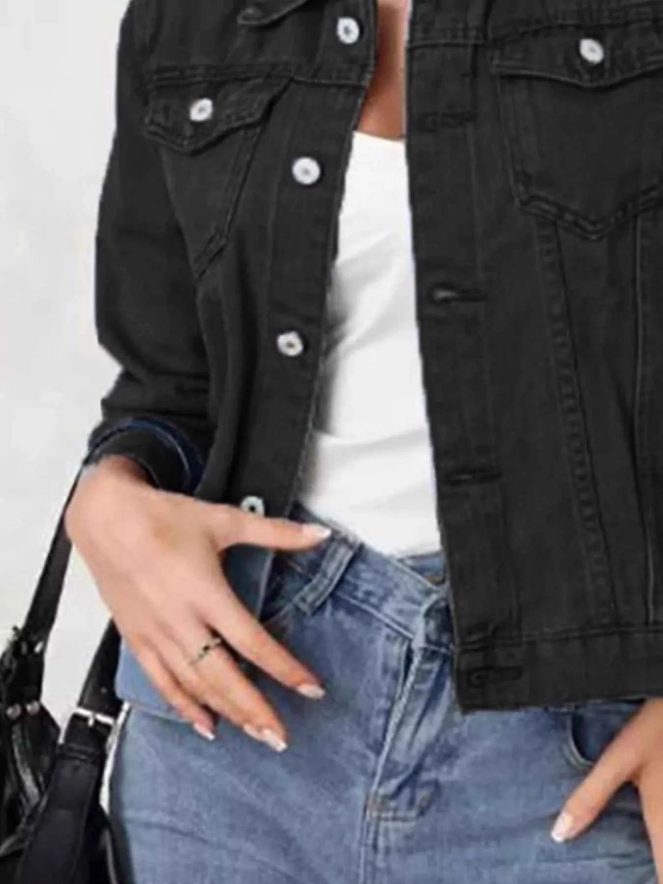 Button Up Long Sleeve Denim Jacket af480665-0d82-4b9d-ba17-1a8a9cd11cf1-Max-Origin
