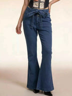 Bow-Tie High-Waisted Flare Jeans af539334-b163-4377-ab4a-345191312c4c-Max-Origin