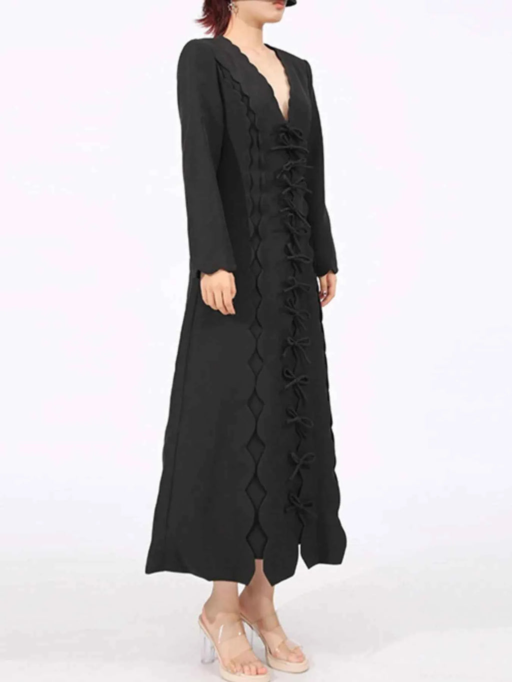 Long Sleeve Bow Front Midi Dress af61a4d5-9328-42ac-bf32-ab24b6bff578-Max-Origin