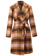 Tied Plaid Collared Neck Coat af7dacfa-98d5-4676-a206-567ec11e5785-Max