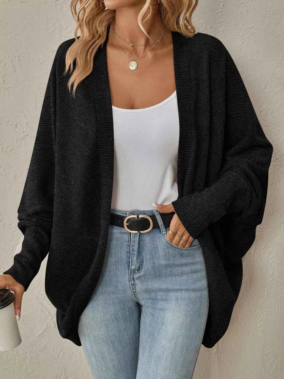 Casual Knit Open Front Cardigan af8ff36b-b7ee-4d7e-9df6-f7ee22ab2b6c-Max-Origin