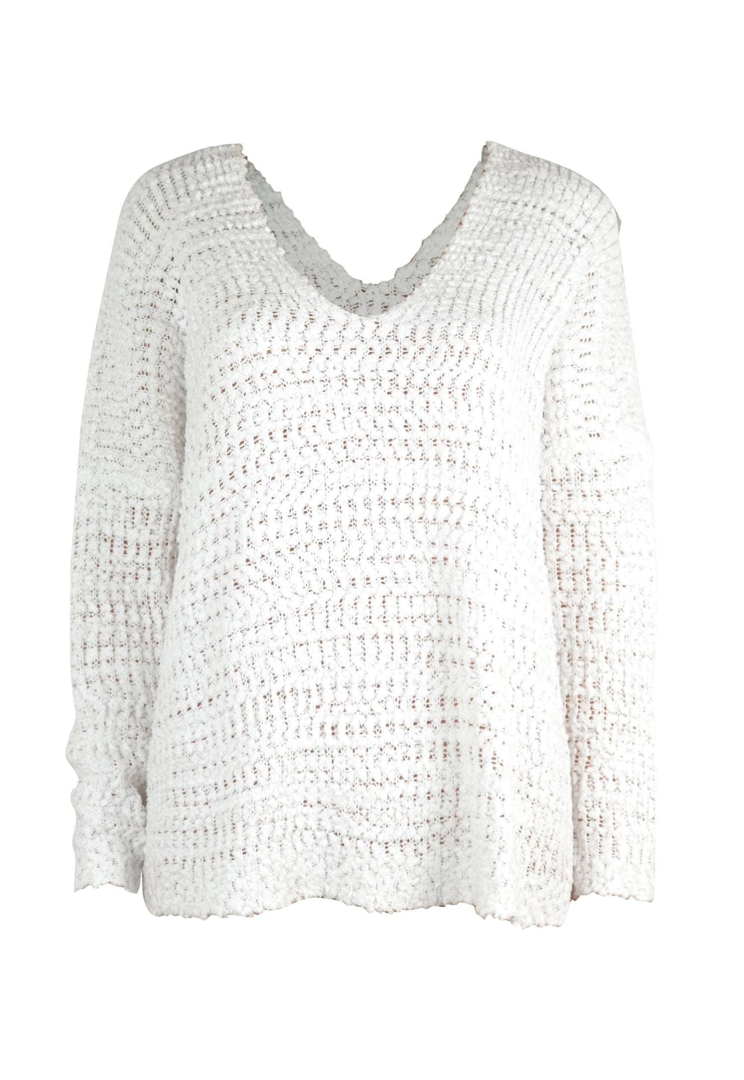 Angel Wings Single Shoulder Long Sleeve Sweater