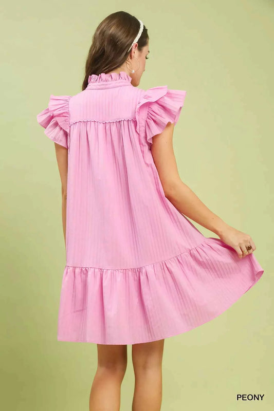 Flutter Sleeve Tiered Dress afc9cacd-ff8f-4124-ad86-1802f51e93a5-Max-Origin