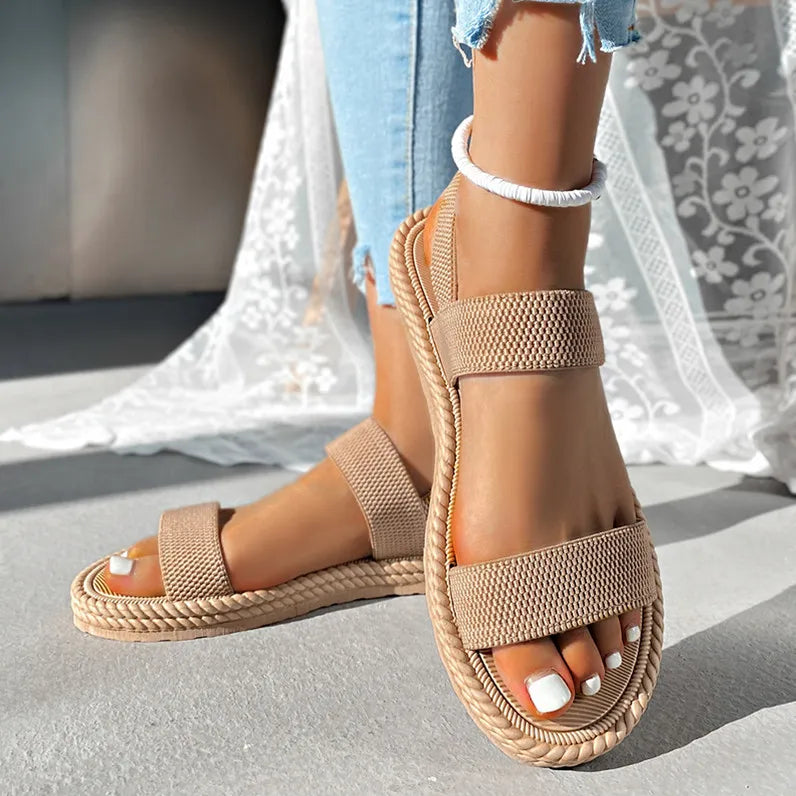 Open Toe Flats Sandals Tan afcceb62-62b9-4b15-ac83-97daa4350c64-Max-Origin