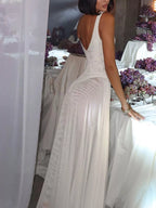 Sleeveless Sheer Maxi Dress with Gold Hardware Detail aff4cb36-c2e8-4bba-82c4-4529c865ba96-Max-Origin