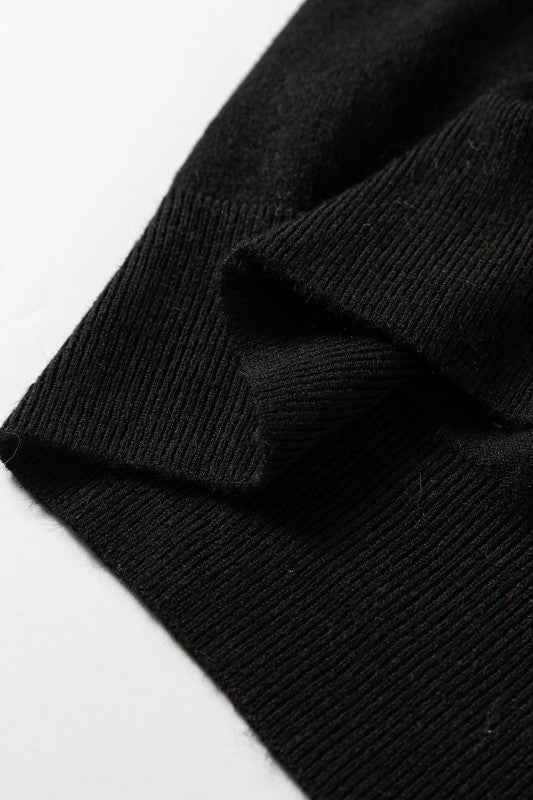 Scarlett Striped Trim Varsity Sweater b01728f8-ee91-433d-ad74-ef6faef4aa3e