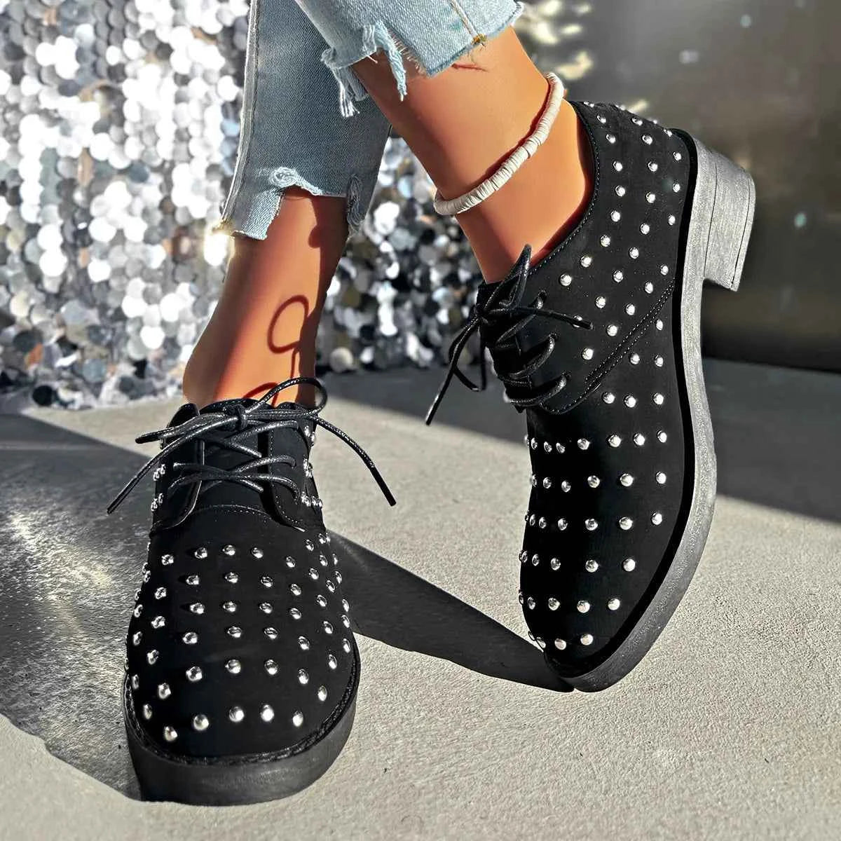Round Toe Block Heels Loafers b0a15ad8-9249-4d55-8346-0eaba797c513-Max-Origin