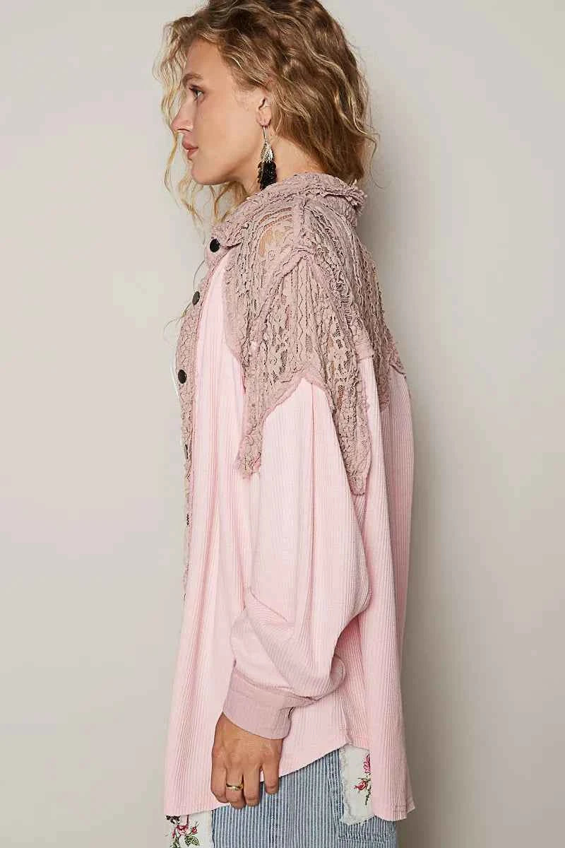 POL Lace Patchwork Button Up Shacket b0b0b9d9-143a-4e03-95dc-6d78a7dfe5cb-Max-Origin