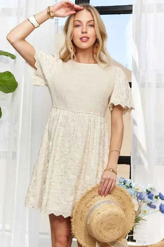 ADORA Rround Neck Crinkle Babydoll Dress b0c1089c34f245f7839f02fade037472-Max-Origin