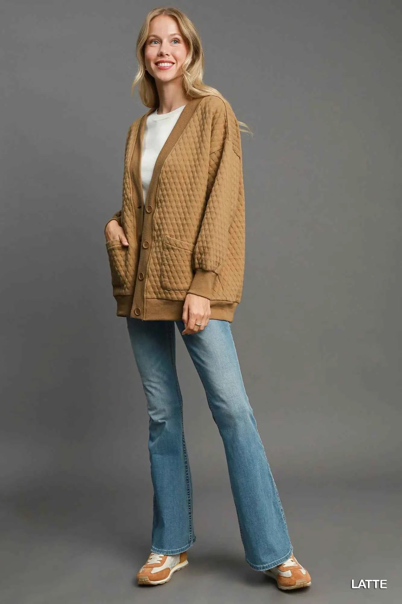 Umgee Button-Up Jacquard Cardigan b0e941d1-e228-4190-b5e0-e3ea2727f78b-Max-Origin