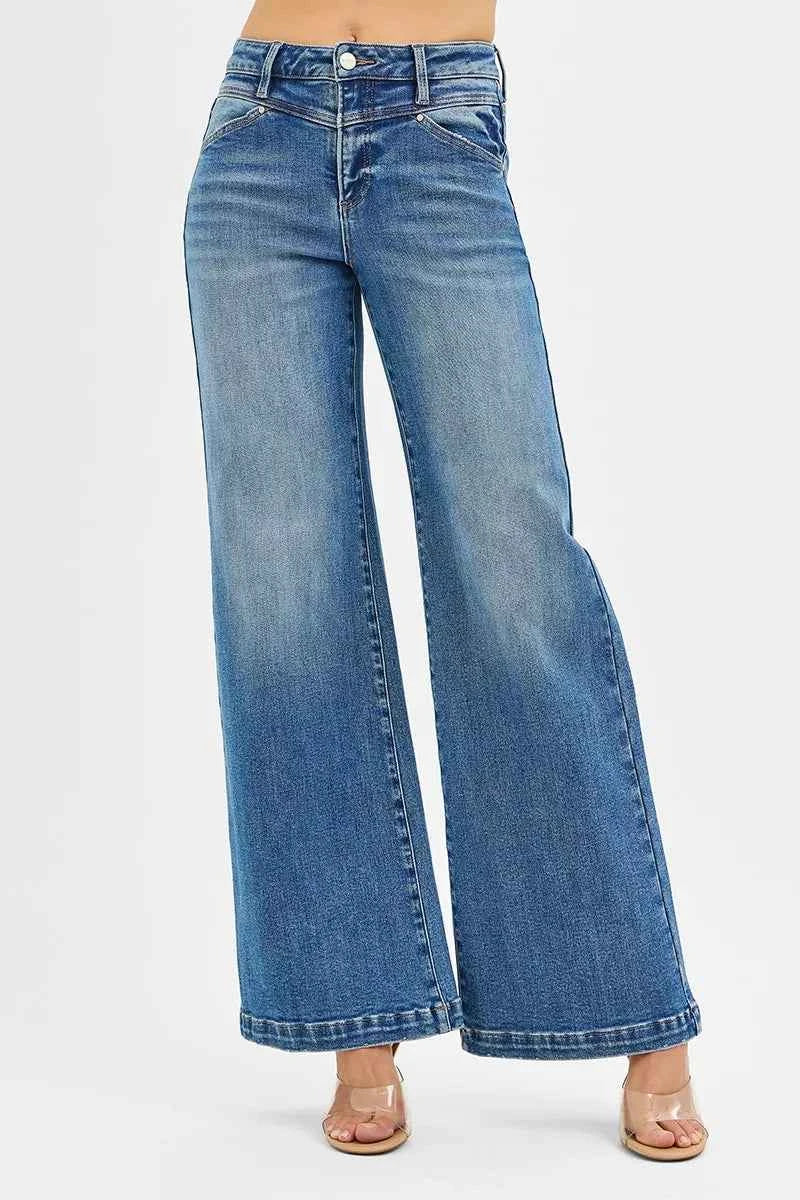 RISEN High Rise Wide Leg Jenas with Front Yoke and Heart Back Pocket b1012349963d45dda21cb0d279d21fee-Max-Origin