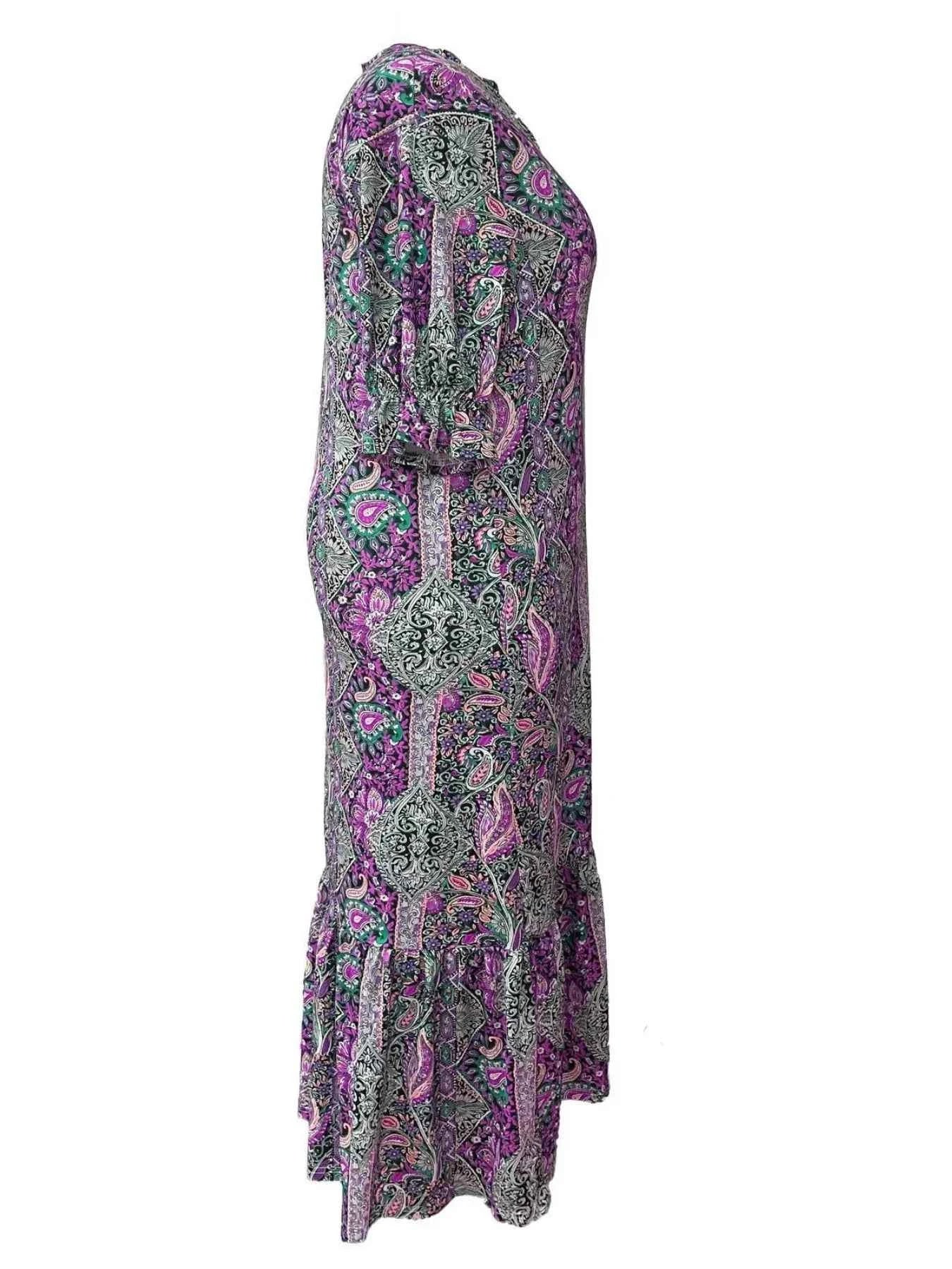 Full Size Bohemian Paisley Print Ruffle Hem Midi Dress Plus Size b112959a-8931-4657-8ca8-63f3db3b5fee-Max-Origin