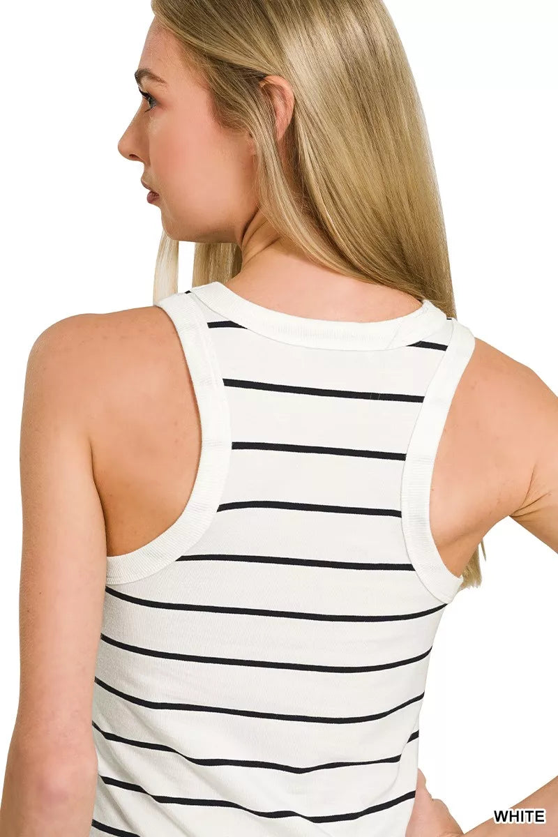 Zenana Striped Round Neck Tank Top b12c2f3a9aa04c79a0e66fc157283a9d-Max-Origin