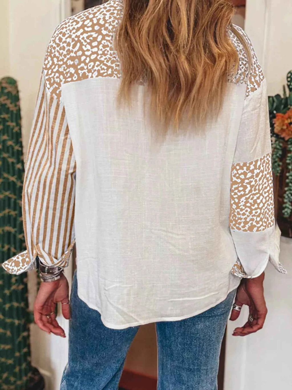 Leopard Striped Western Casual Shirt b142ae4cb3b54855af31cc8a715fe2c6-Max-Origin