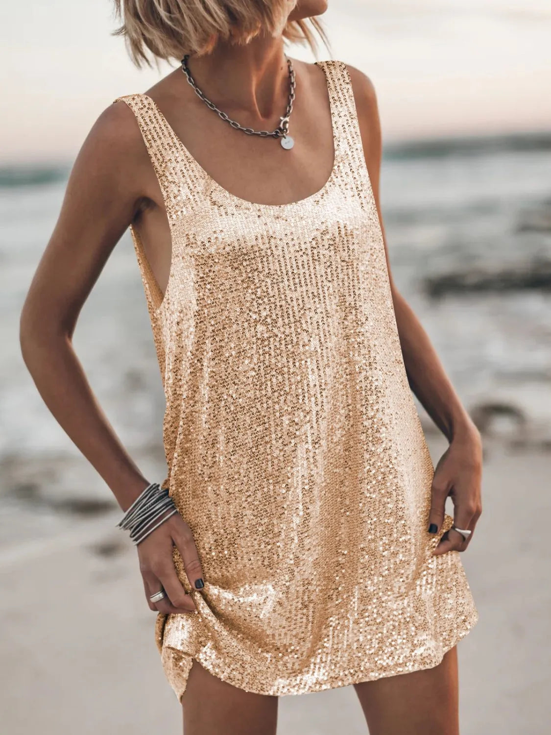 Sequin Scoop Neck Mini Dress b1775c64-6112-4e50-87cb-02dd9ccf9c63-Max-Origin