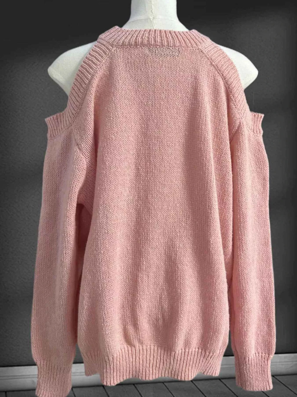 Cold Shoulder Knit Sweater b1b1da8a-4e10-44d0-b543-7feb56b97b4a-Max-Origin