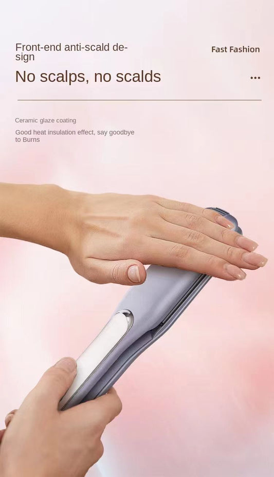 Ceramic Hair Straightener With Smart LCD Display,30s Fast Heat Up, 450F Adjustable Temperature, Ionic Frizz Control b1b8dbf5-398d-492e-a0c5-468ab77809ff