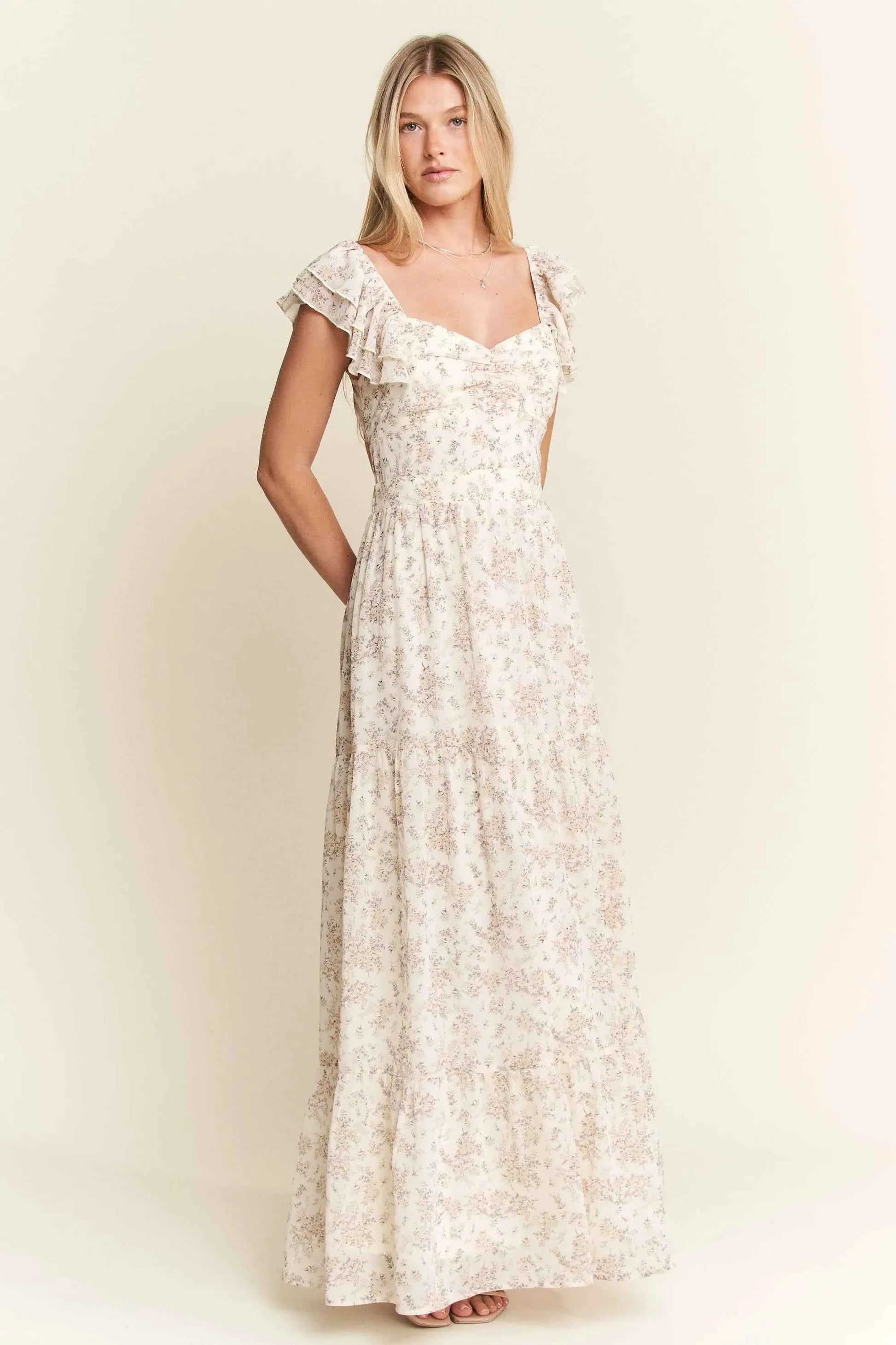 Jade By Jane Full Size Ruffle Sleeve Tiered Maxi Dress Plus Size b1c20553f8f547e99a97648089b498ac-Max-Origin