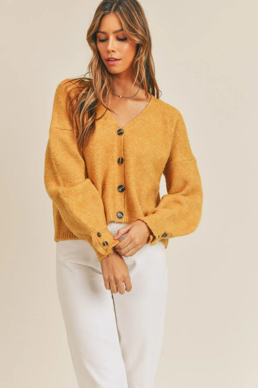 Long Sleeve Button Down Sweater Cardigan b1d1961c-f097-4b0d-a07a-cb0982b81f8b-Max