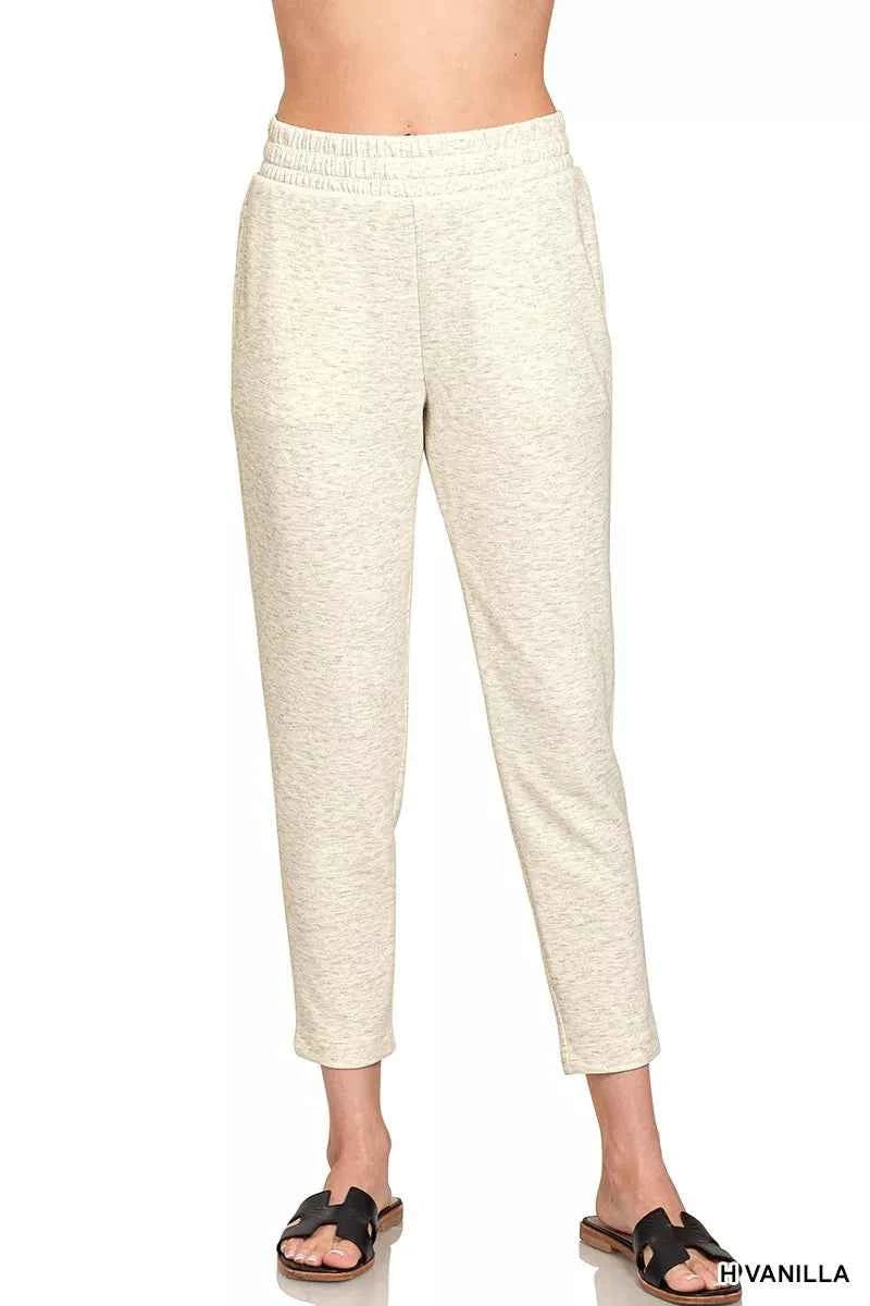 Zenana Scuba Capri Sweatpants with Pocket H VANILLA b1dd3508baba4df69a3a99de8137a0b4-Max-Origin