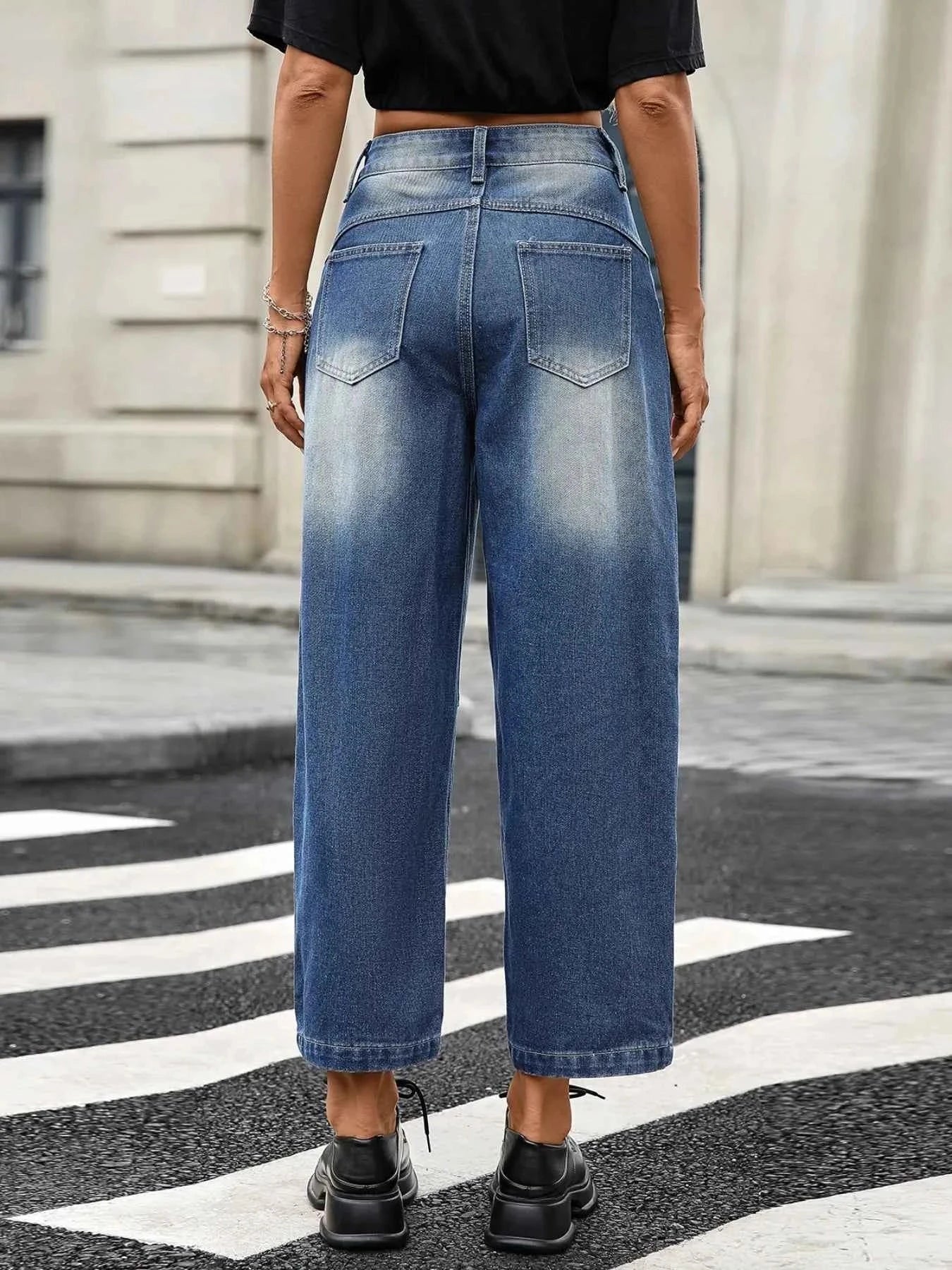 Wide Leg Jeans with Pockets b1f22309194547d389c42721f0420e50-Max-Origin
