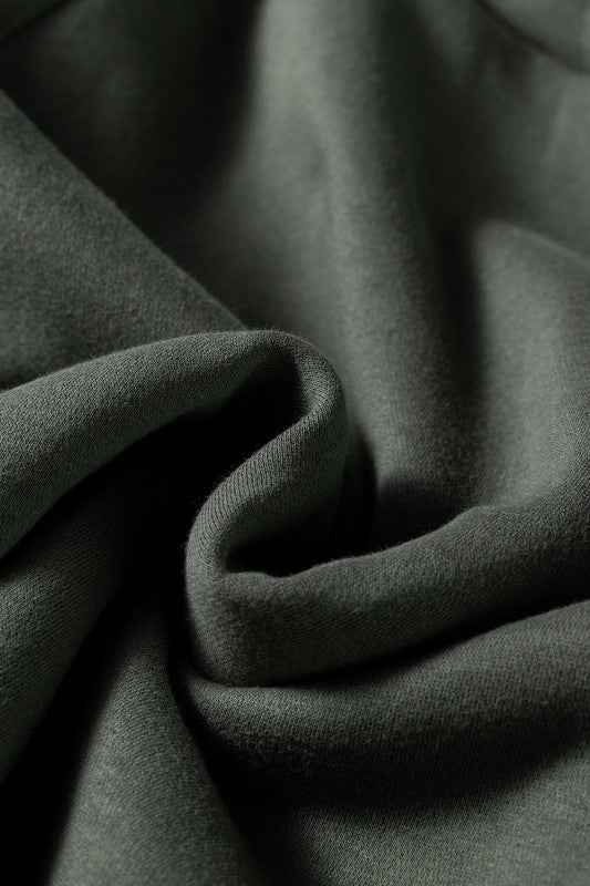 Solid Fleece Lined Drawstring Hoodie b24f94bd-0469-483c-a7f6-962832631cc8