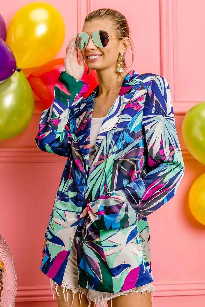 BiBi Thin Satin Tropical Single Blazer b2643fb56df14fe8ba17e7a9198db901-Max-Origin