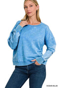 Zenana French Terry Acid Wash Boat Neck Sweatshirt OCEAN BLUE b274c89b91b9498692a8a01ca74bb6e7-Max-Origin