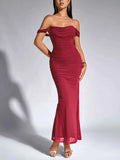 Off-Shoulder Ruched Mermaid Maxi Dress Burgundy b278f57f-9c08-482f-b648-4adc01d04fb5-Max-Origin