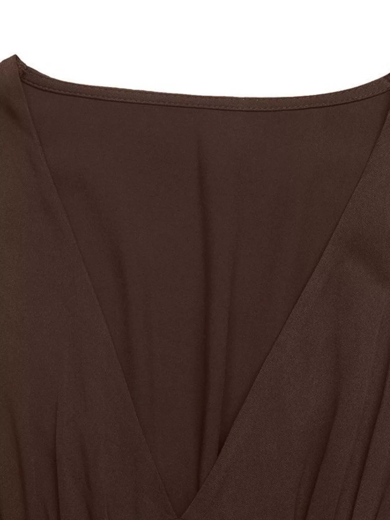 V-Neck Balloon Sleeve Midi Dress b2c84921e4934c09a84341923b073d44-Max-Origin